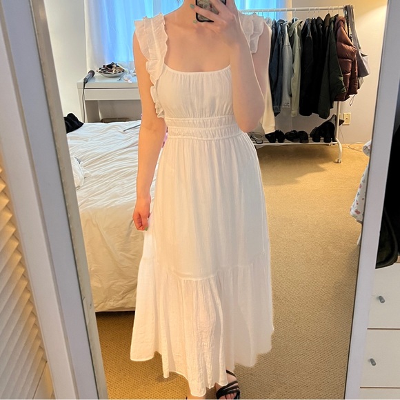 Ruffle Textured Maxi Dress - Picture 8 of 10